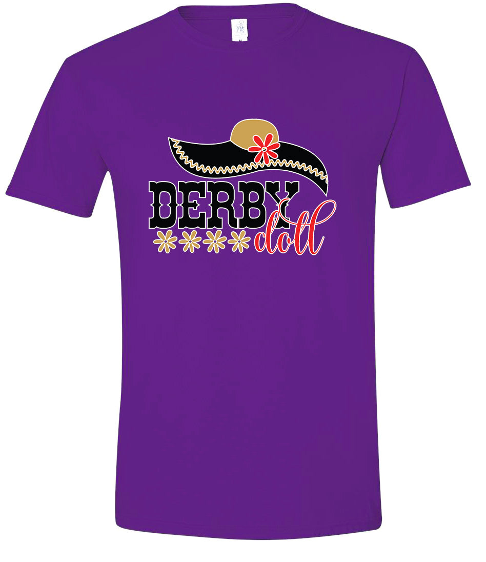 Derby Doll Adult Gildan Soft Shirt