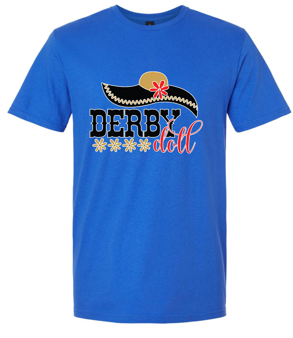 Derby Doll Adult Gildan Soft Shirt
