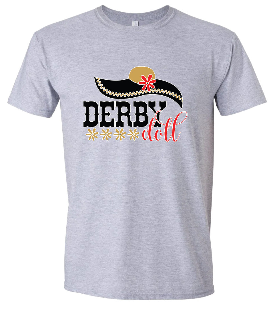 Derby Doll Adult Gildan Soft Shirt
