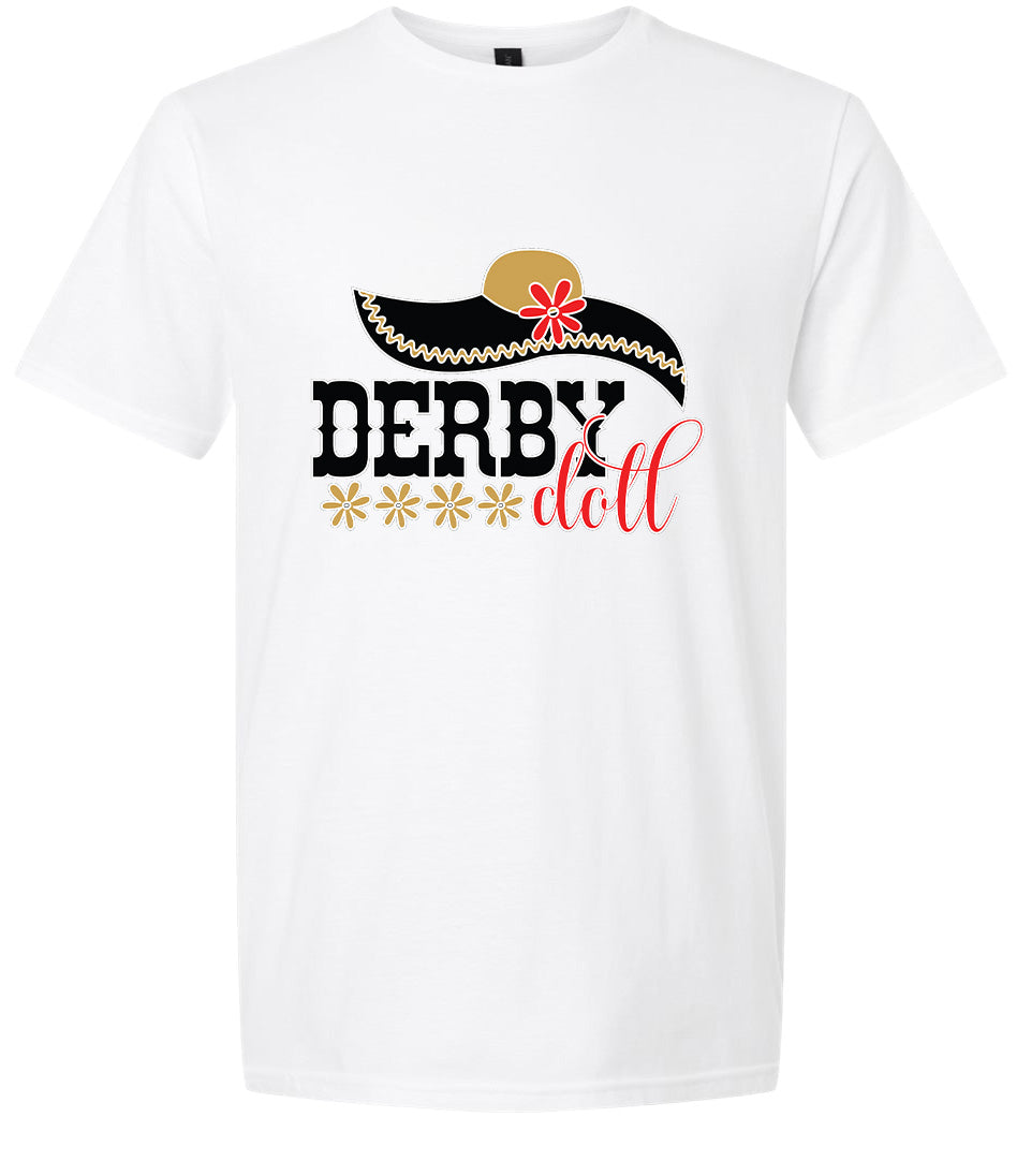 Derby Doll Adult Gildan Soft Shirt