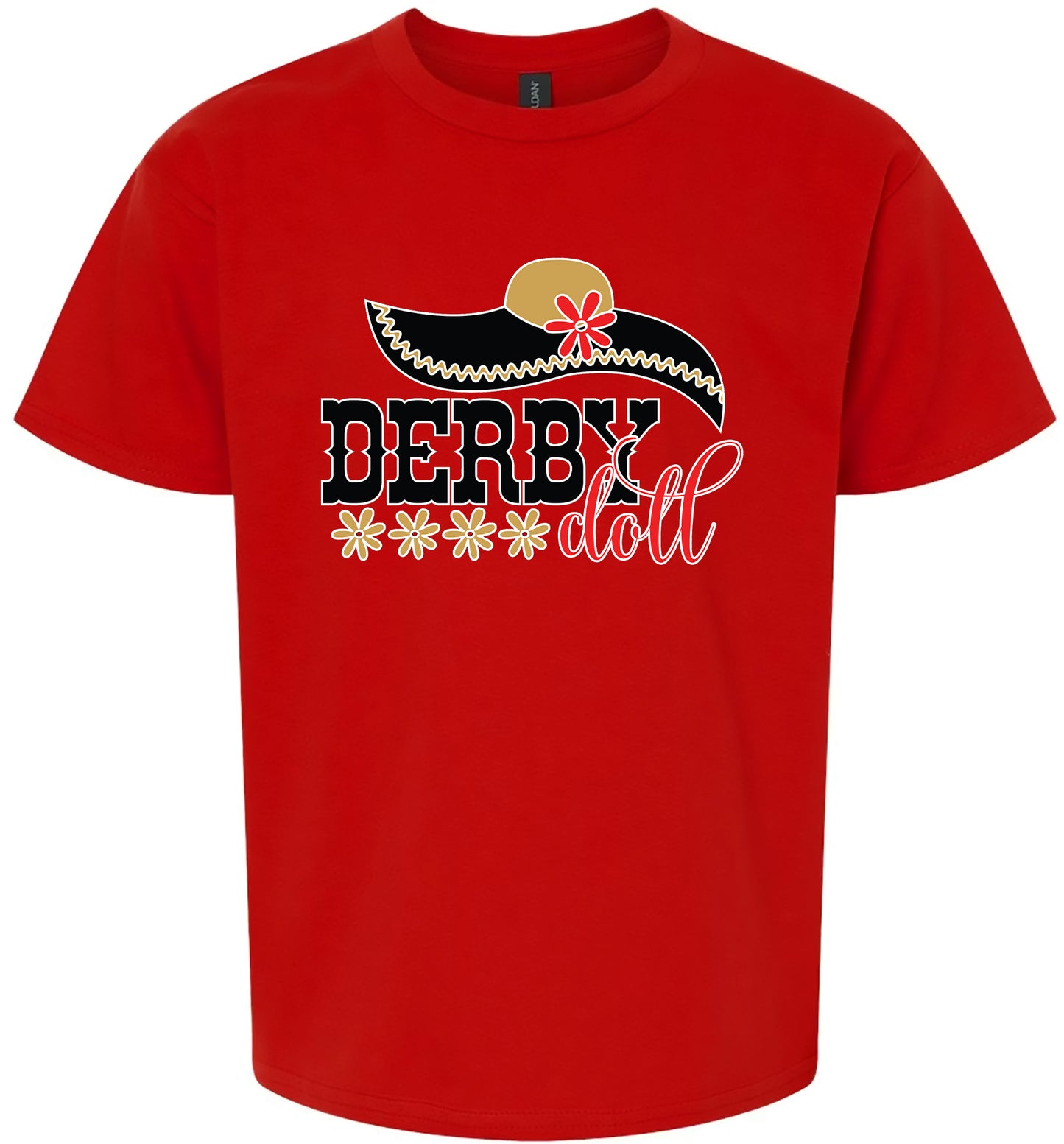 Derby Doll Children's Gildan Soft Shirt