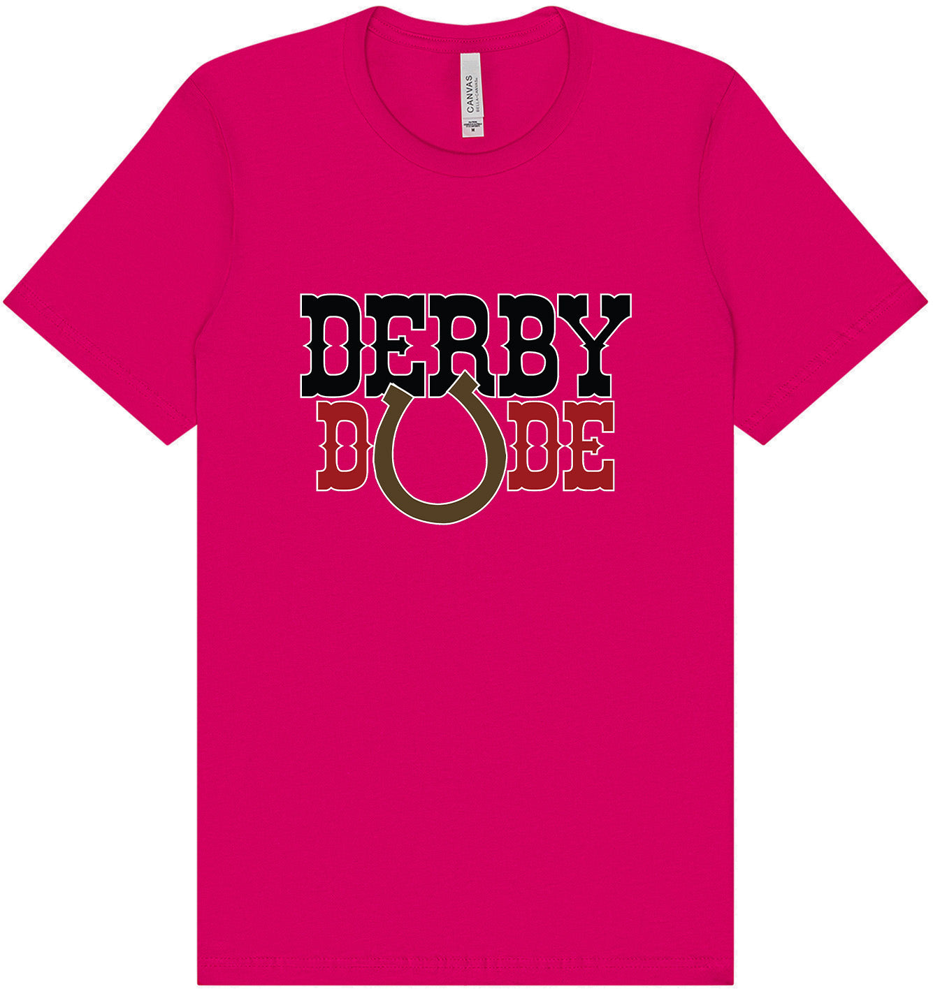 Derby Dude Adult Bella Canvas Shirt