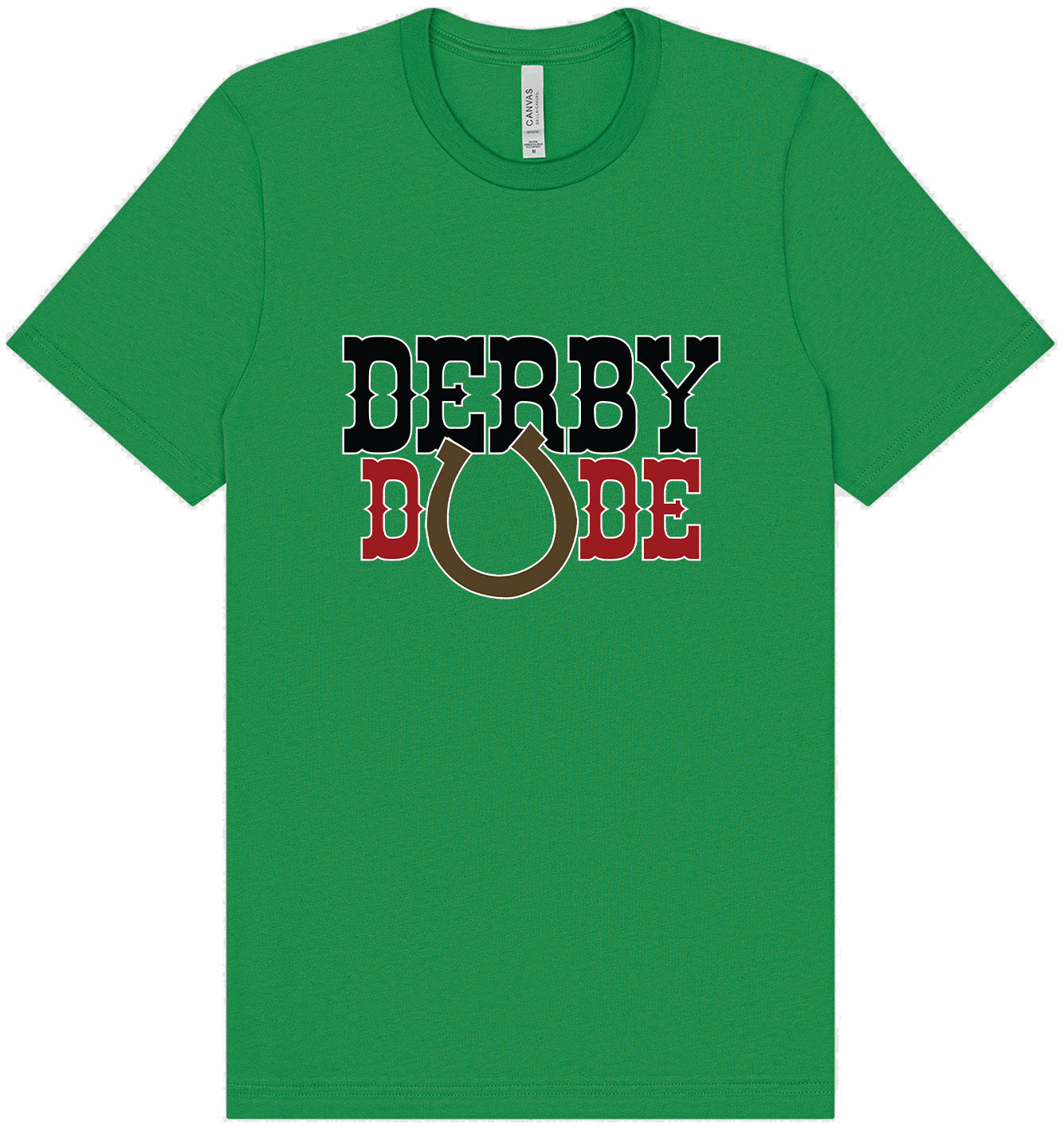 Derby Dude Adult Bella Canvas Shirt
