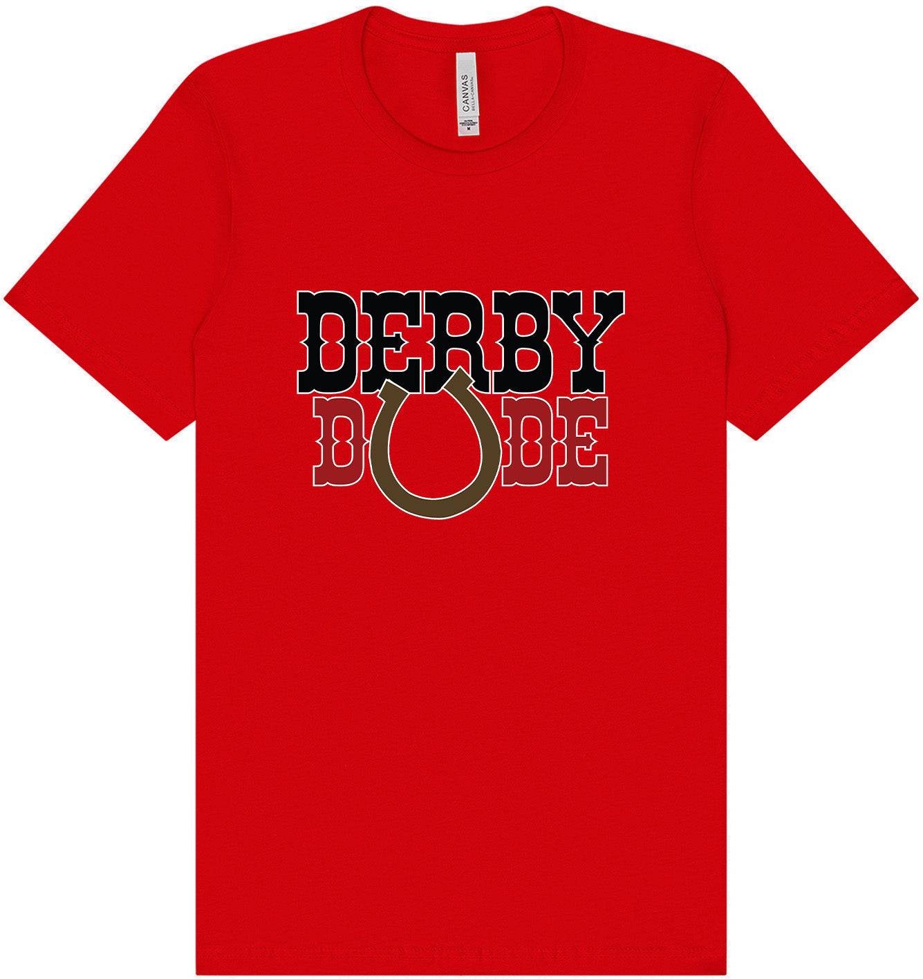 Derby Dude Adult Bella Canvas Shirt