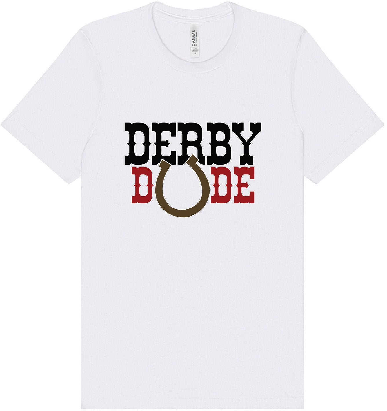 Derby Dude Adult Bella Canvas Shirt