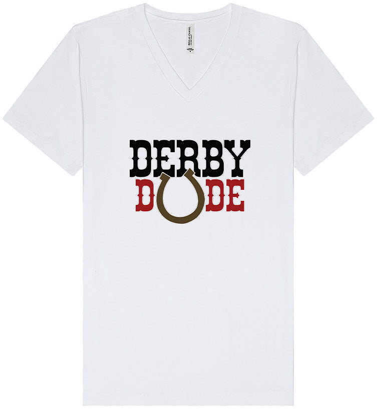 Derby Dude Unisex V-Neck Shirt