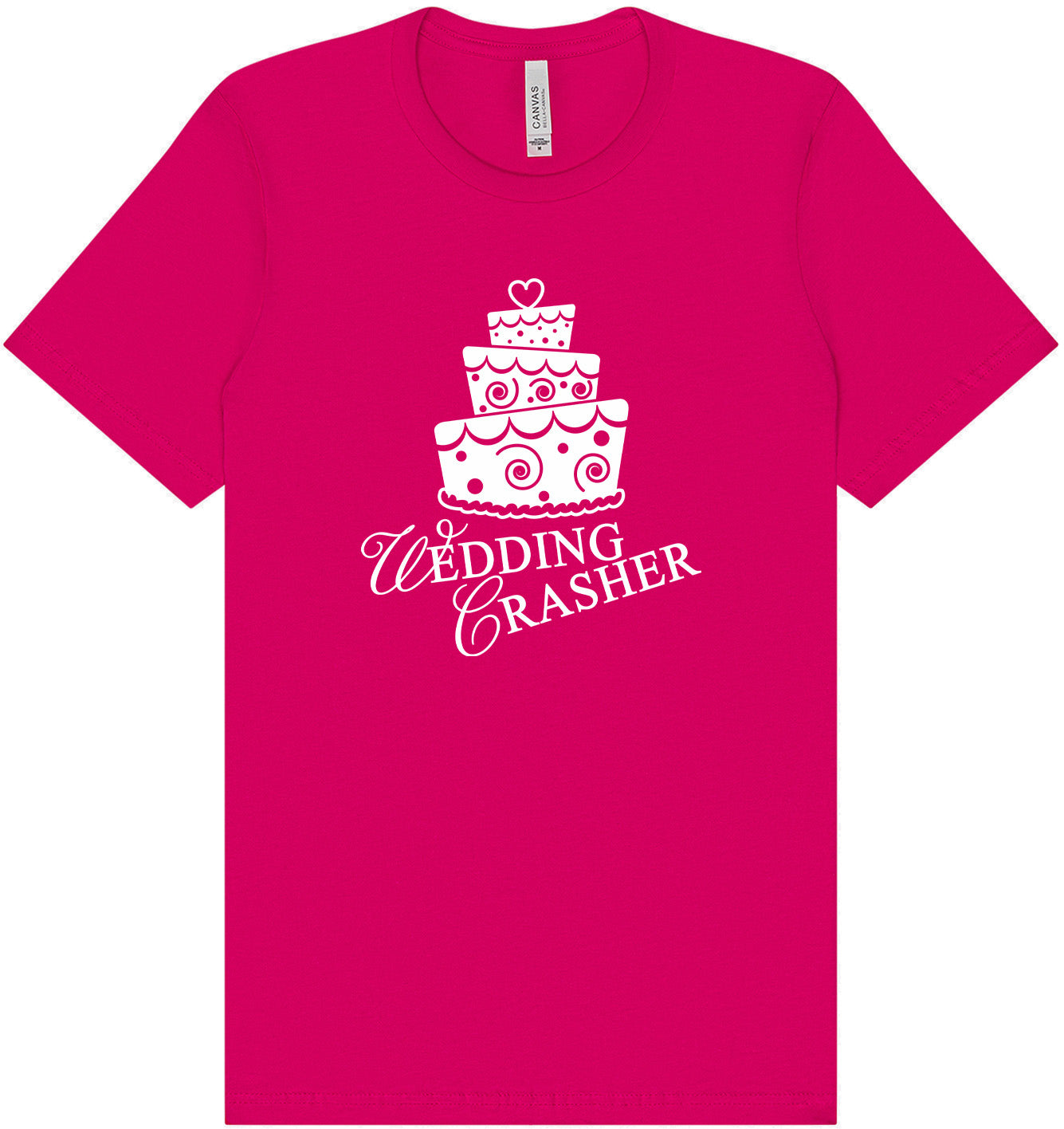 Wedding Crasher Adult Bella Canvas Shirt