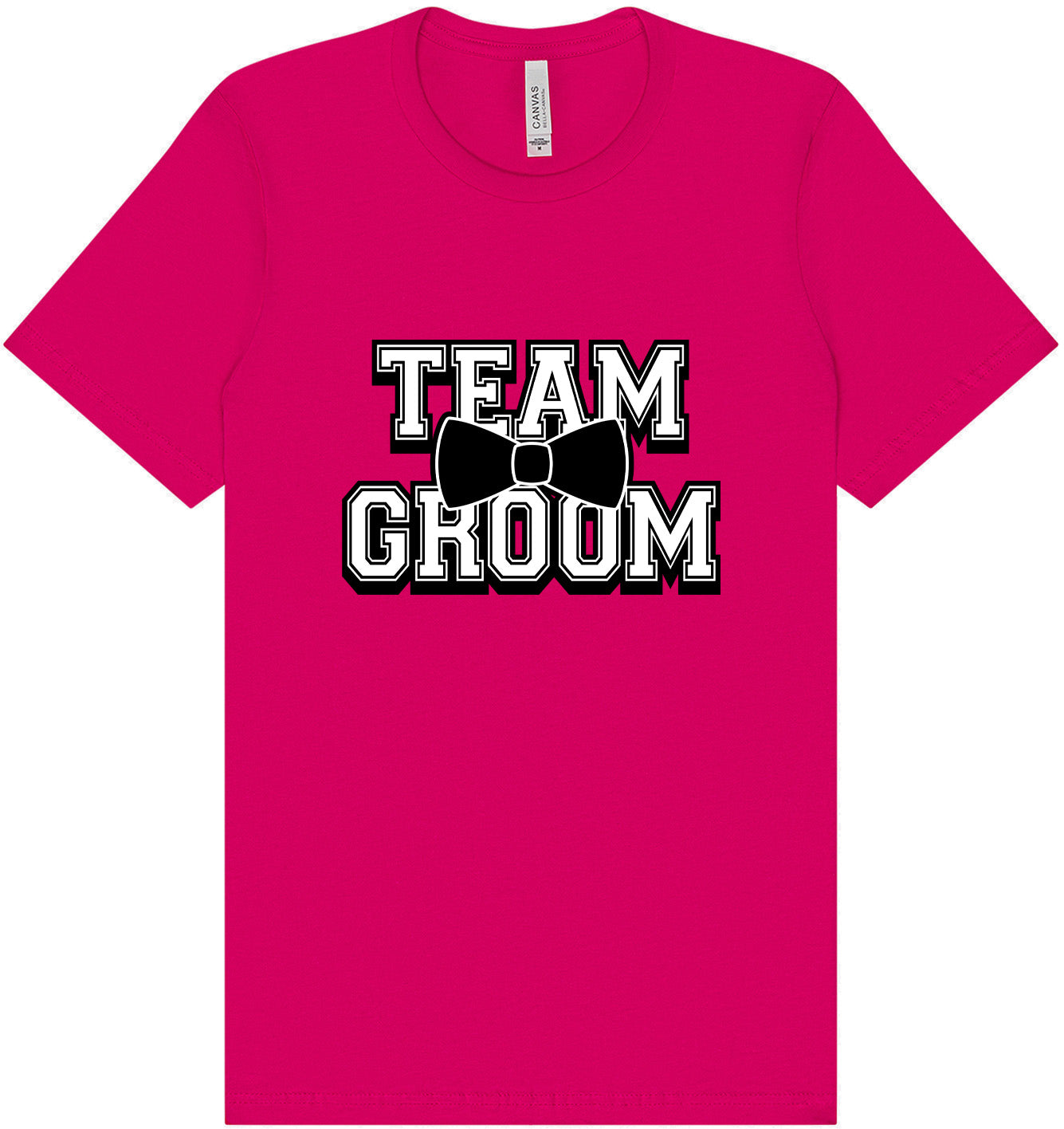 Team Groom Adult Bella Canvas Shirt