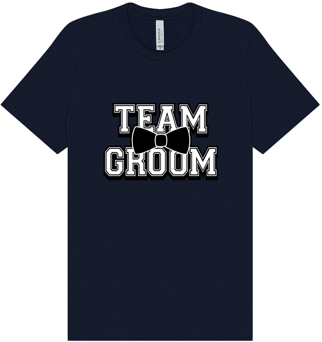 Team Groom Adult Bella Canvas Shirt