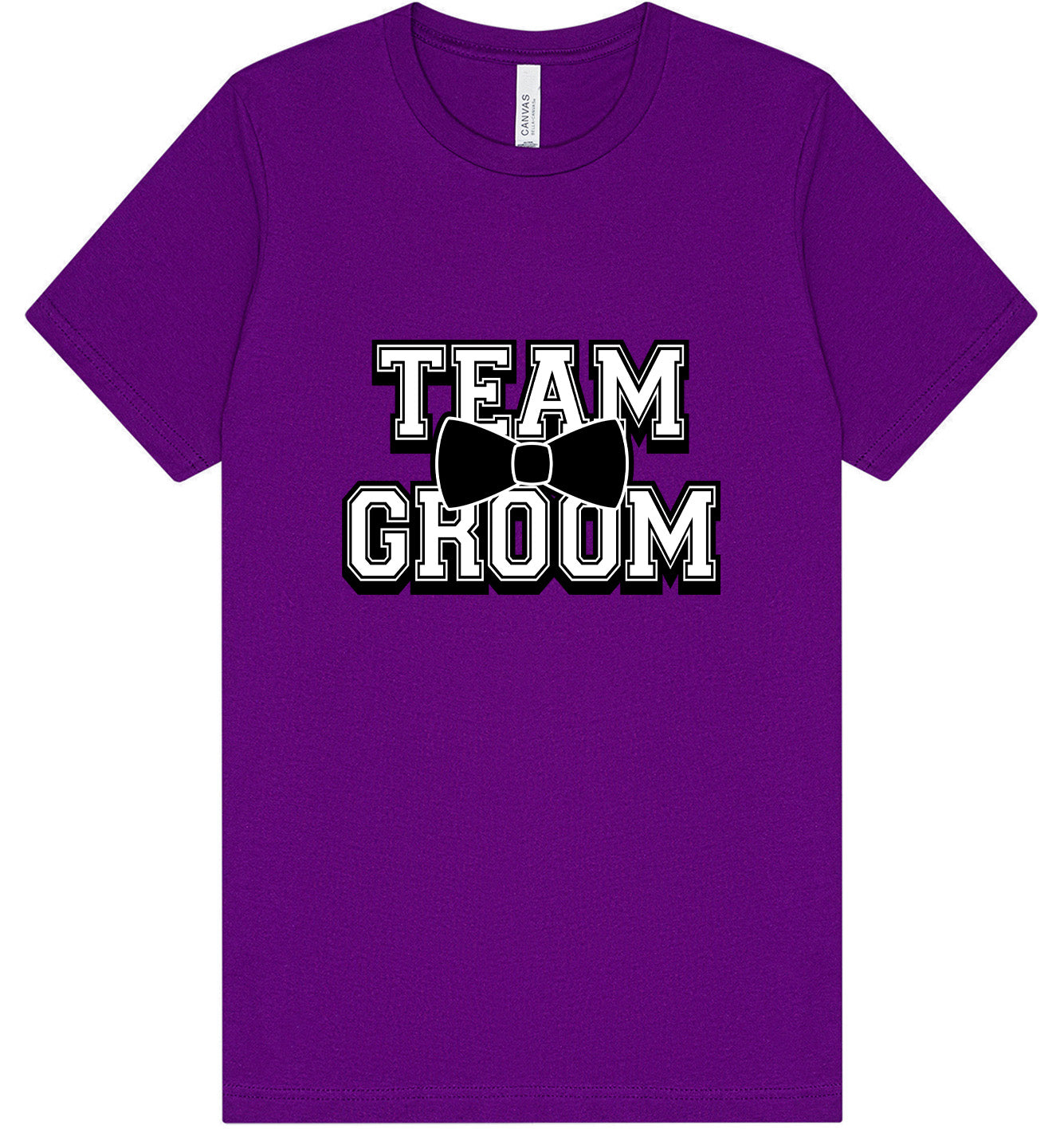 Team Groom Adult Bella Canvas Shirt
