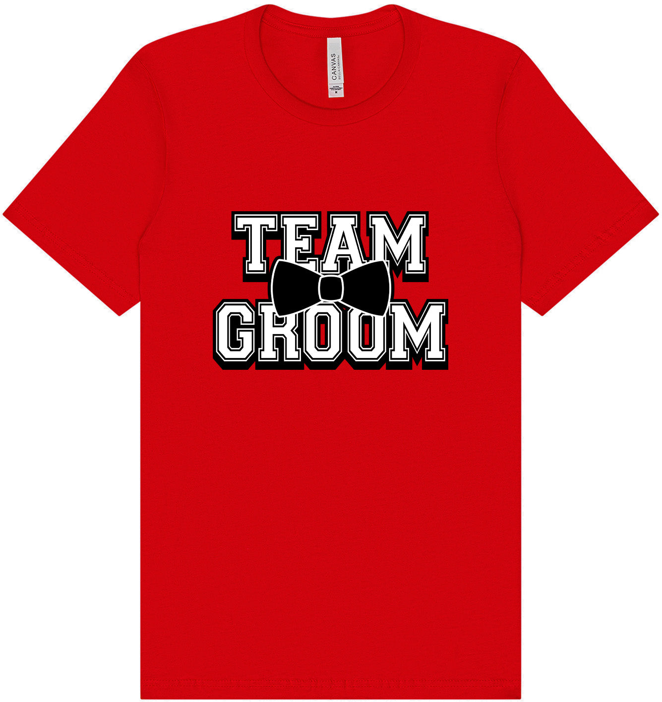 Team Groom Adult Bella Canvas Shirt