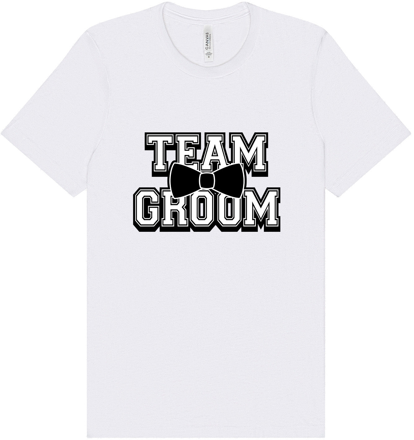 Team Groom Adult Bella Canvas Shirt