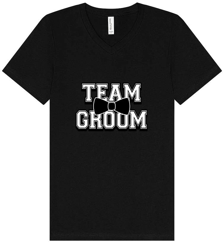 Team Groom Unisex V-Neck Shirt