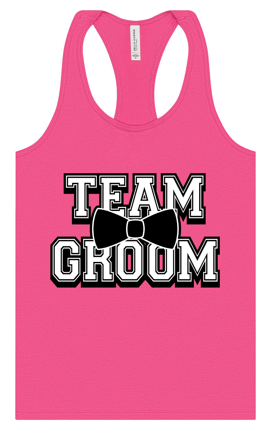 Team Groom Women's Racerback Tank
