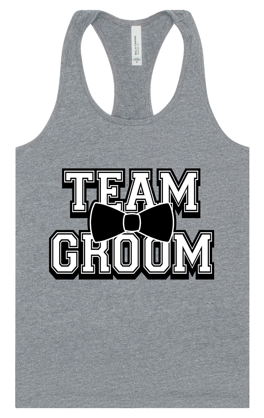 Team Groom Women's Racerback Tank