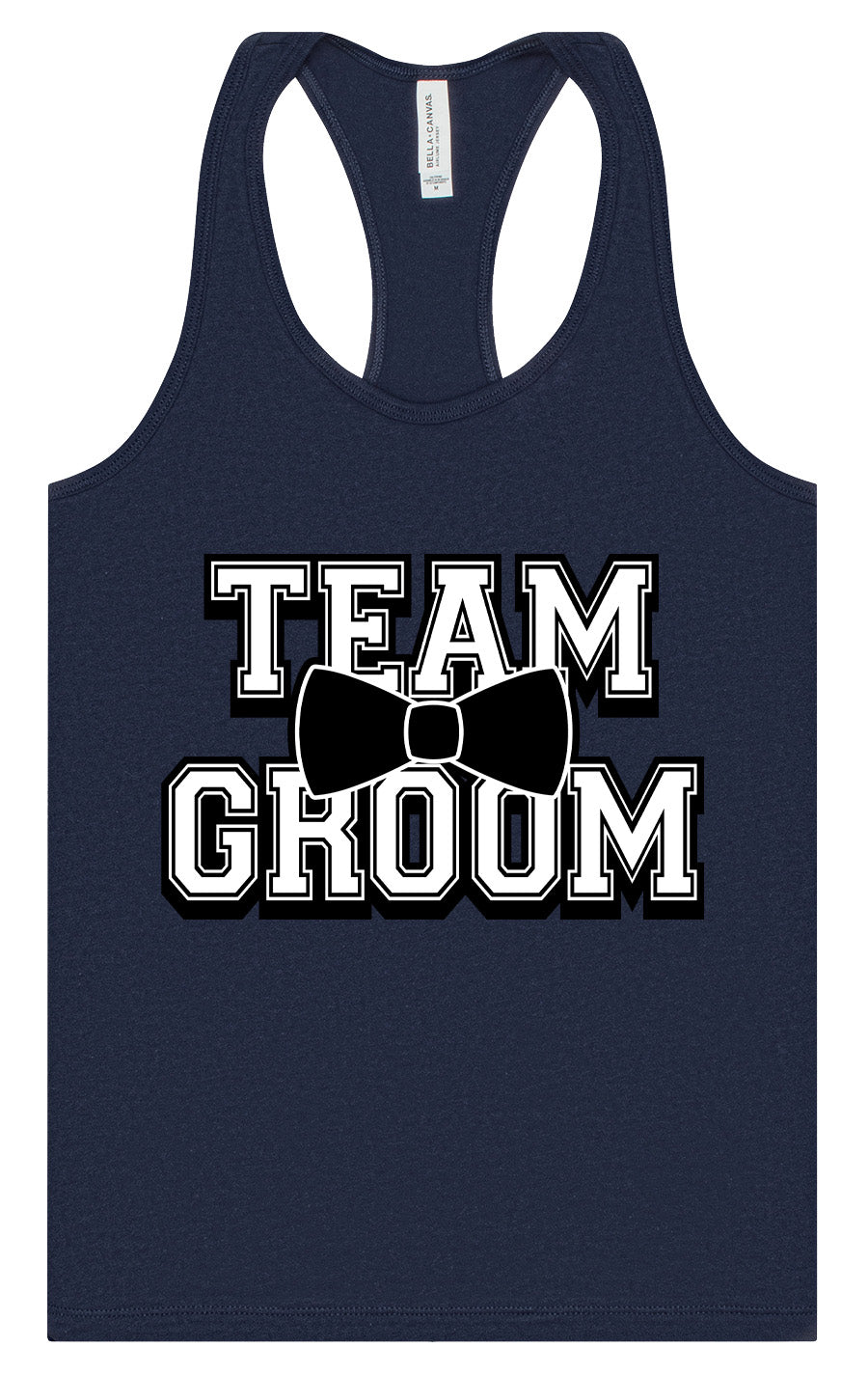 Team Groom Women's Racerback Tank