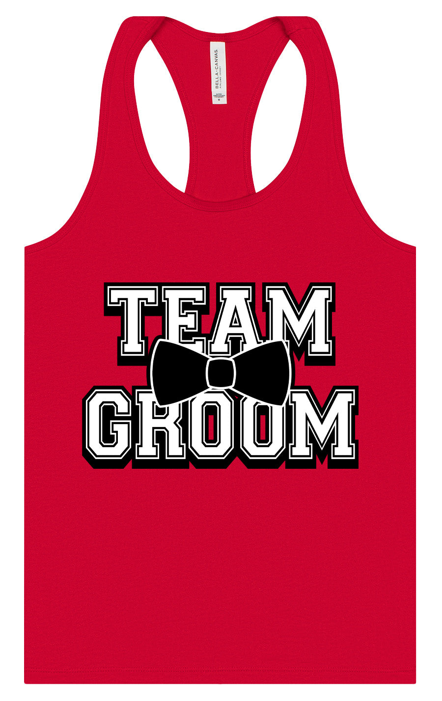 Team Groom Women's Racerback Tank