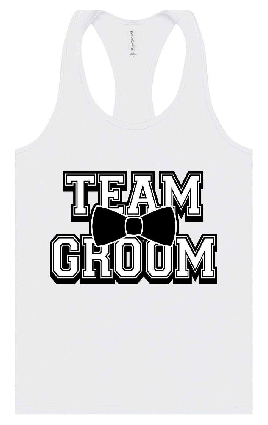 Team Groom Women's Racerback Tank
