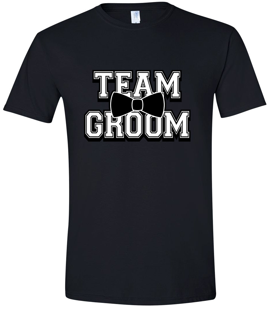 Team Groom Adult Gildan Soft Shirt