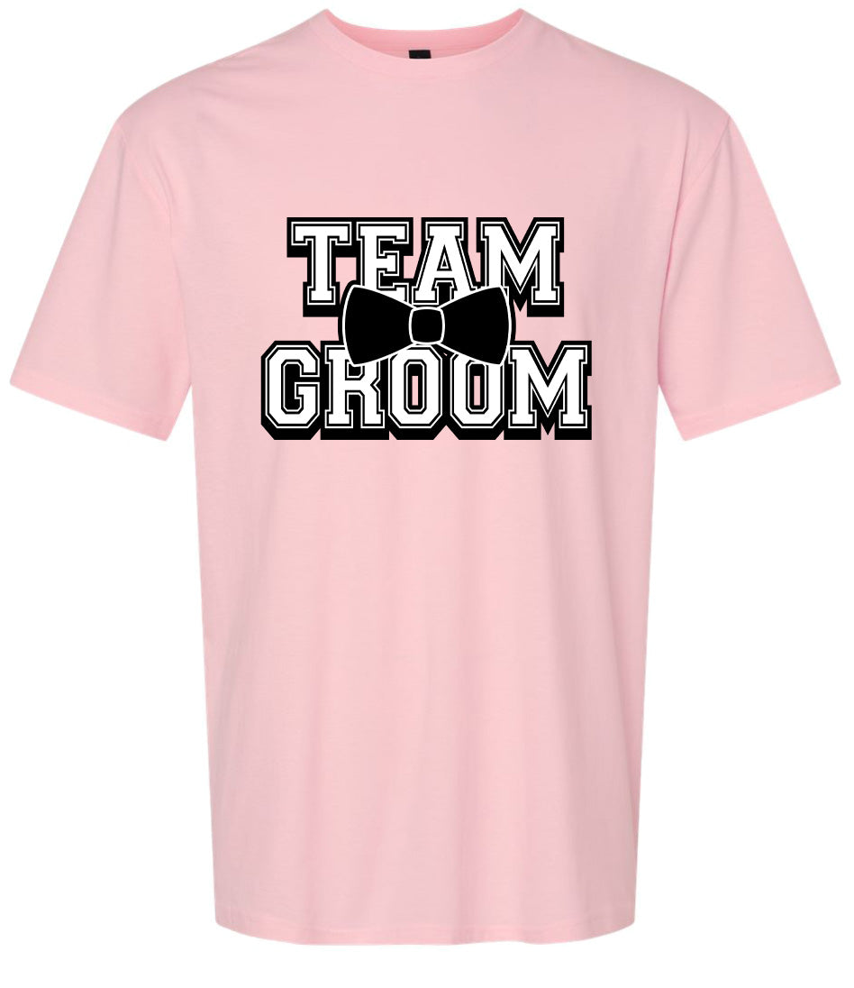 Team Groom Adult Gildan Soft Shirt