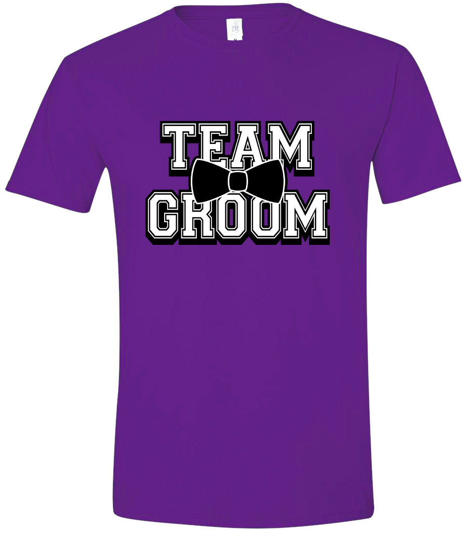 Team Groom Adult Gildan Soft Shirt