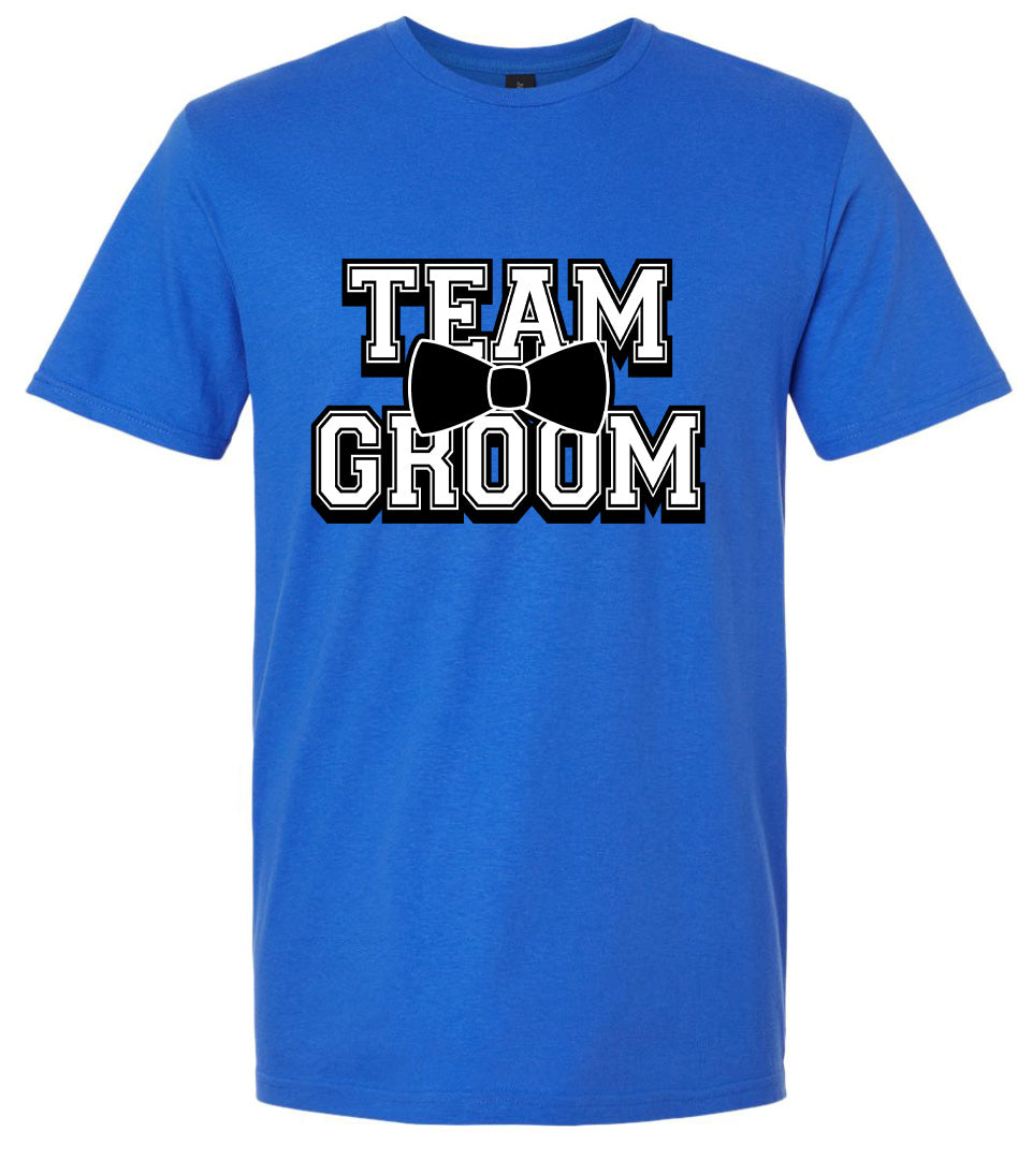 Team Groom Adult Gildan Soft Shirt