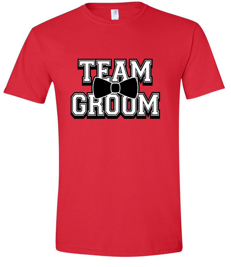 Team Groom Adult Gildan Soft Shirt