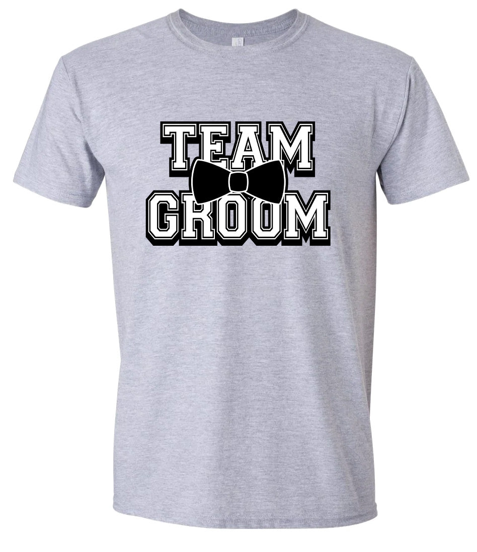Team Groom Adult Gildan Soft Shirt