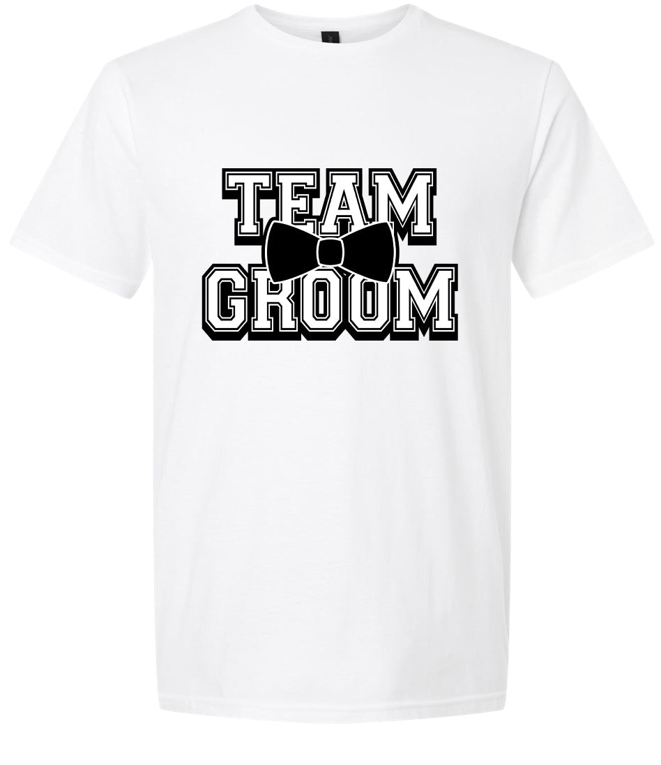Team Groom Adult Gildan Soft Shirt