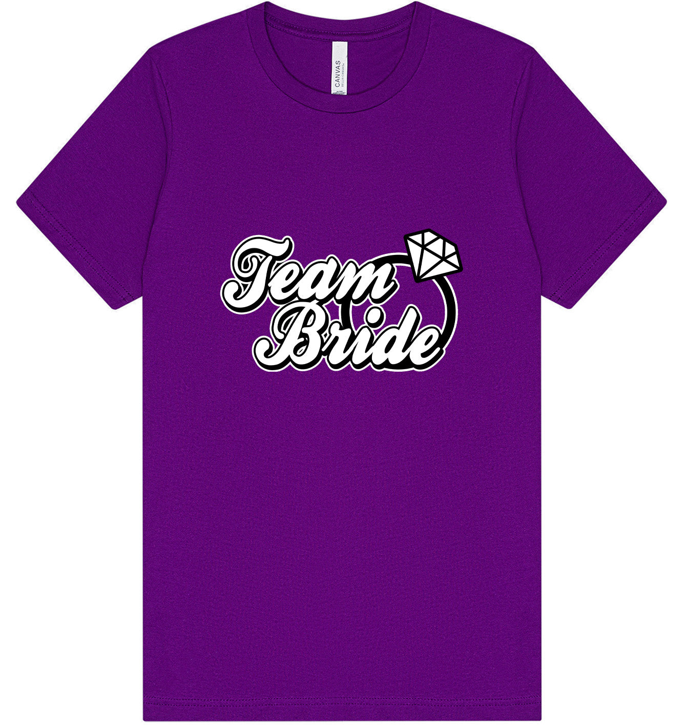 Team Bride Adult Bella Canvas Shirt