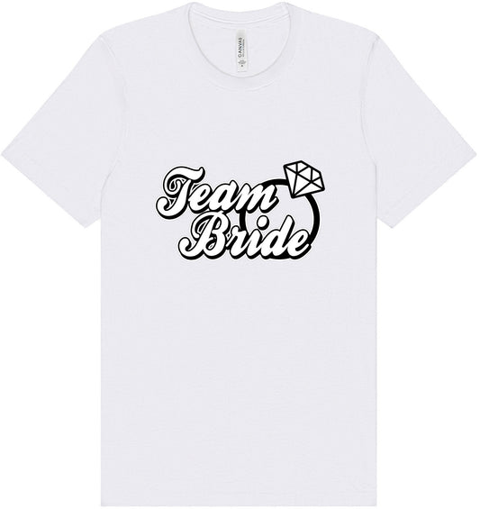 Team Bride Adult Bella Canvas Shirt