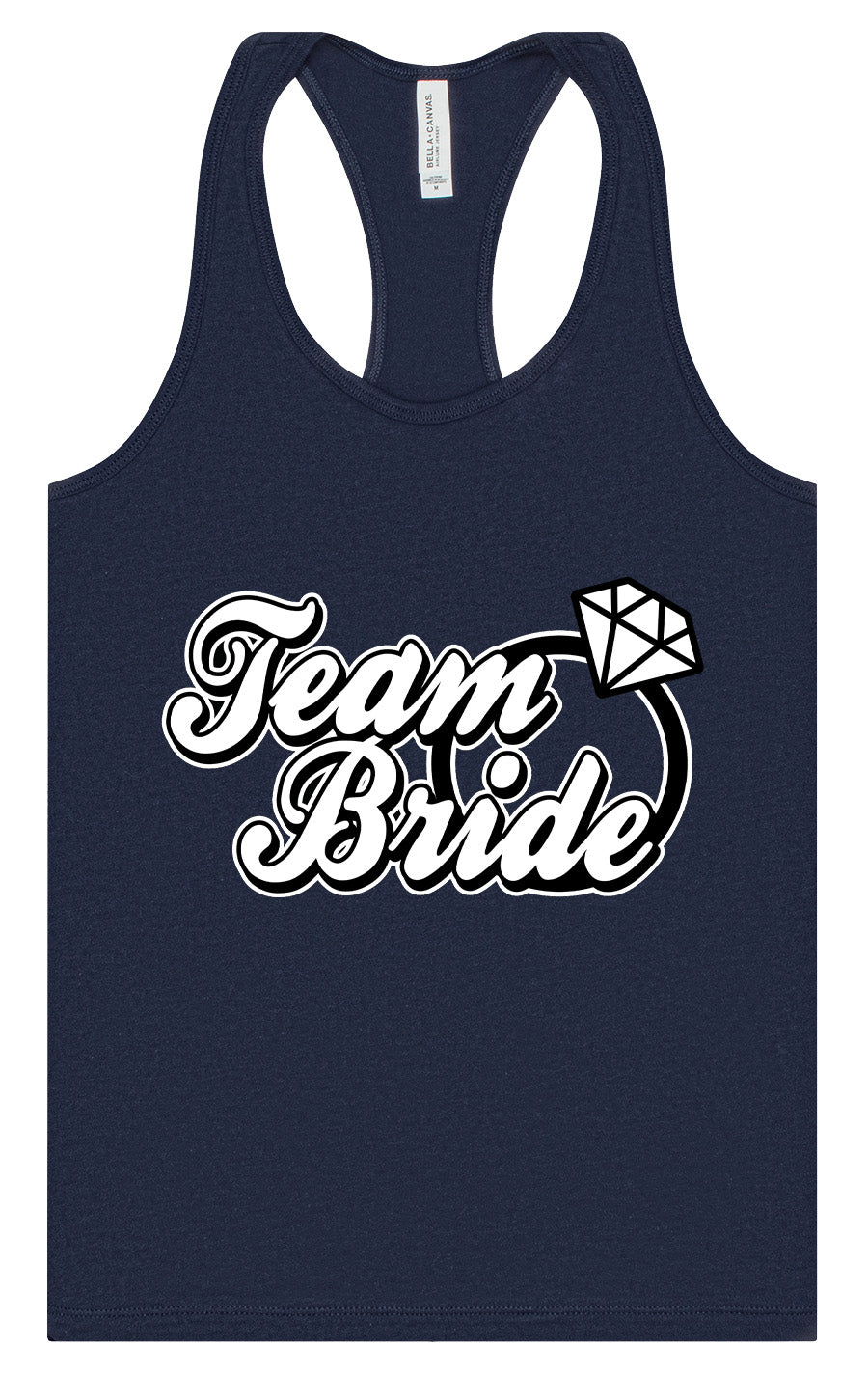 Team Bride Women's Racerback Tank