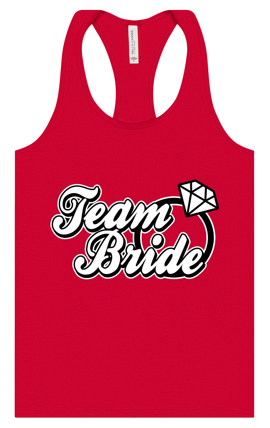 Team Bride Women's Racerback Tank