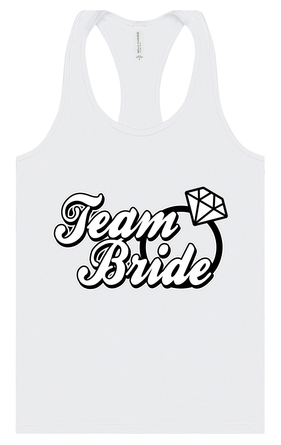Team Bride Women's Racerback Tank