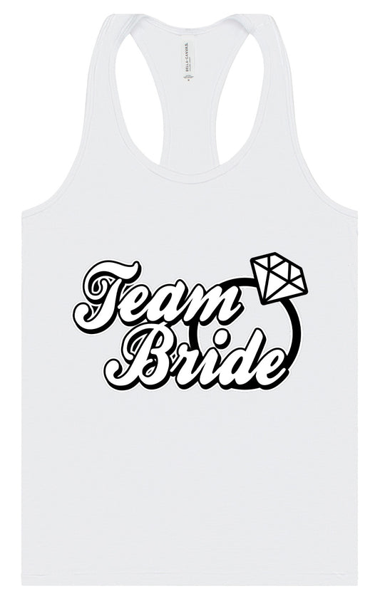 Team Bride Women's Racerback Tank