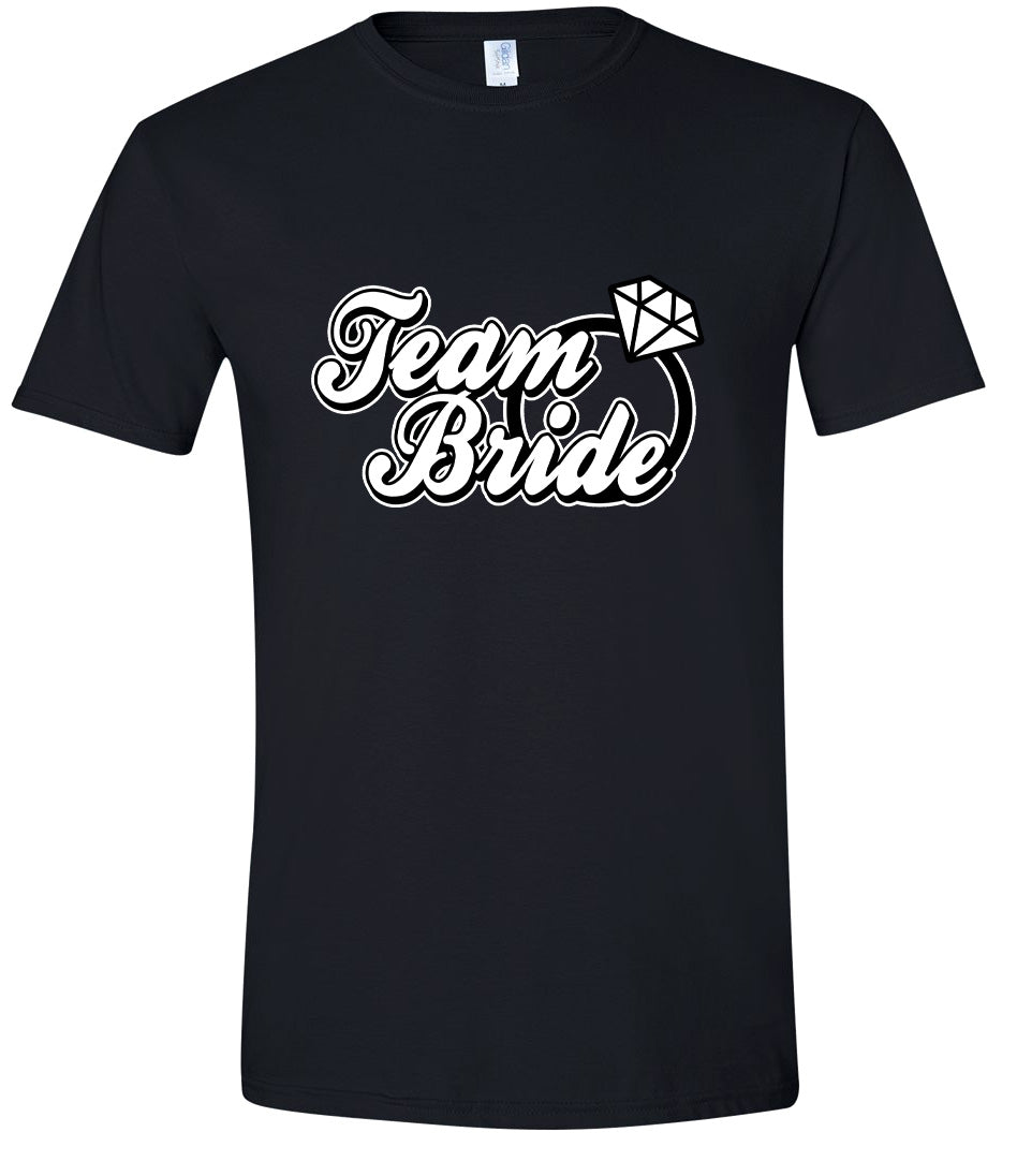 Team Bride Adult Gildan Soft Shirt