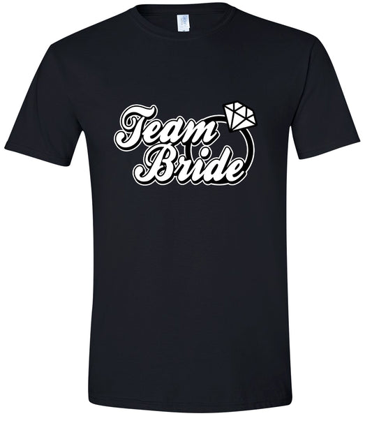 Team Bride Adult Gildan Soft Shirt