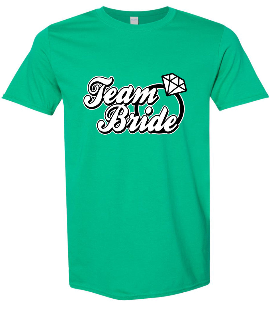 Team Bride Adult Gildan Soft Shirt
