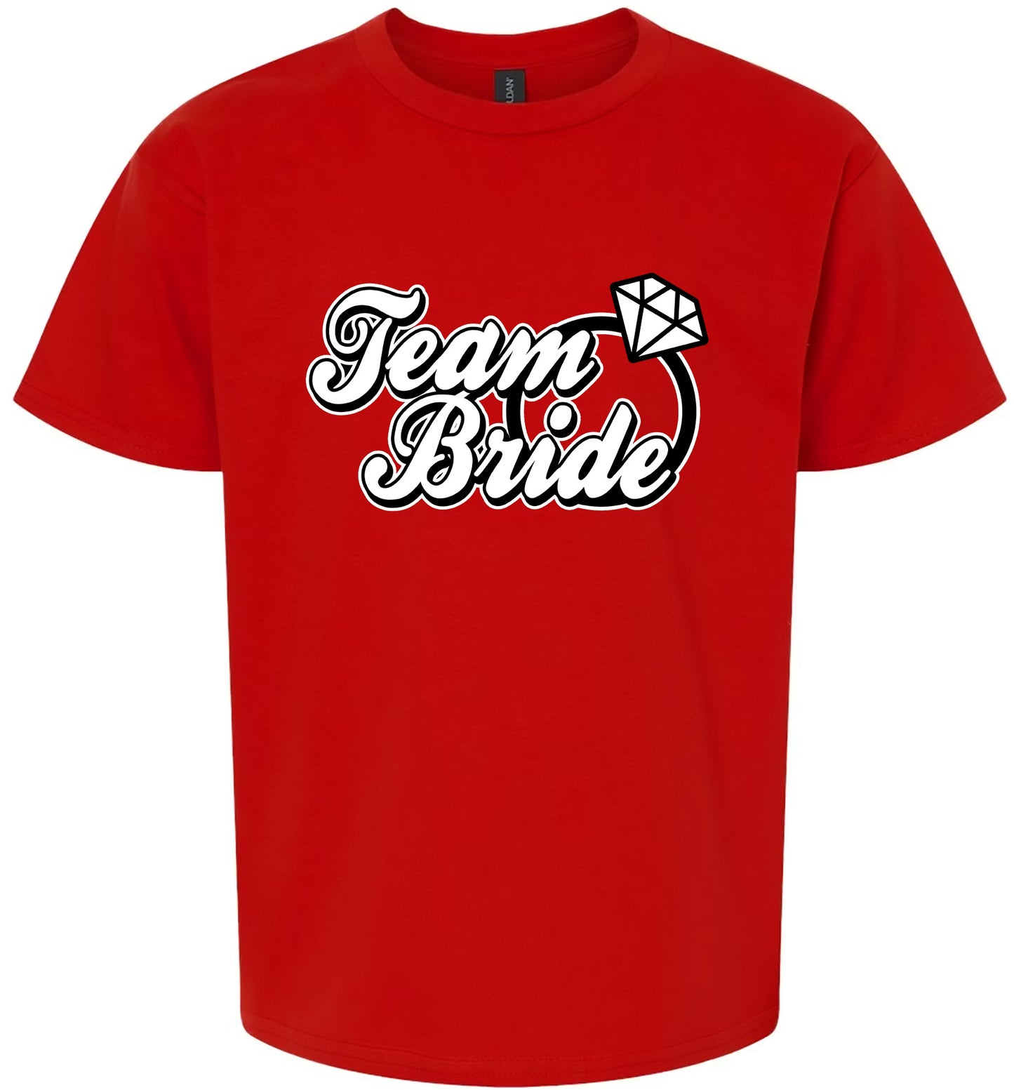 Team Bride Children's Gildan Soft Shirt