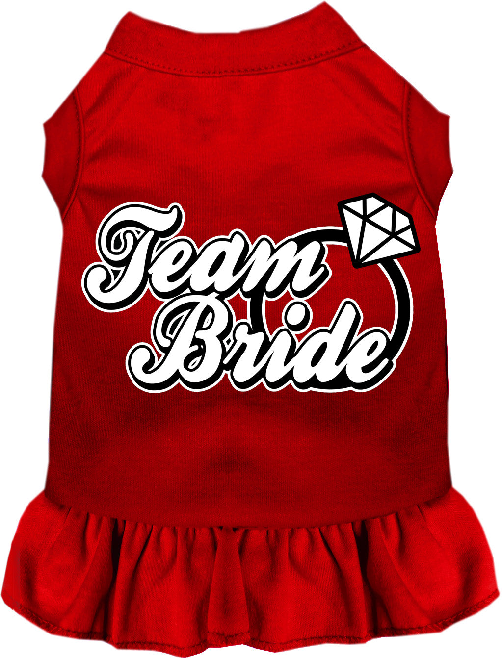 Team Bride Pet Dress