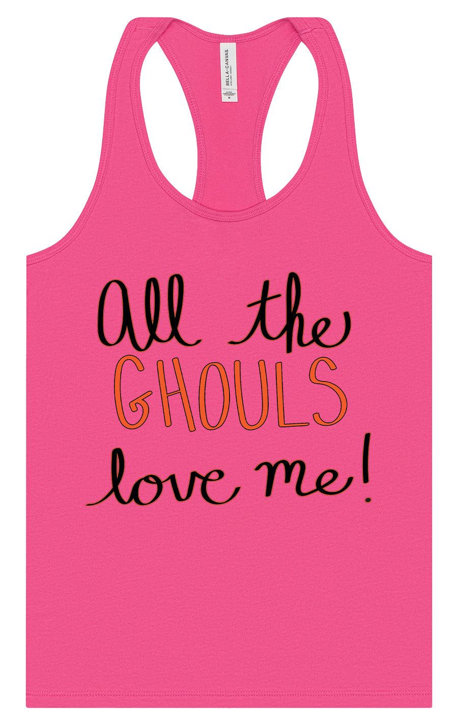 All the Ghouls Love Me Women's Racerback Tank