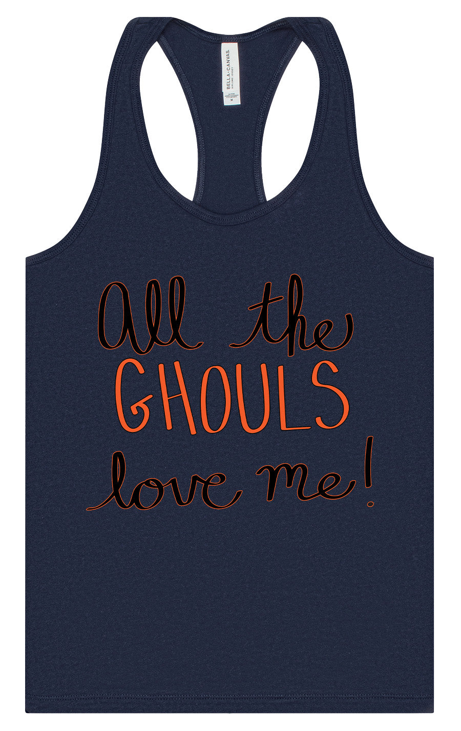 All the Ghouls Love Me Women's Racerback Tank