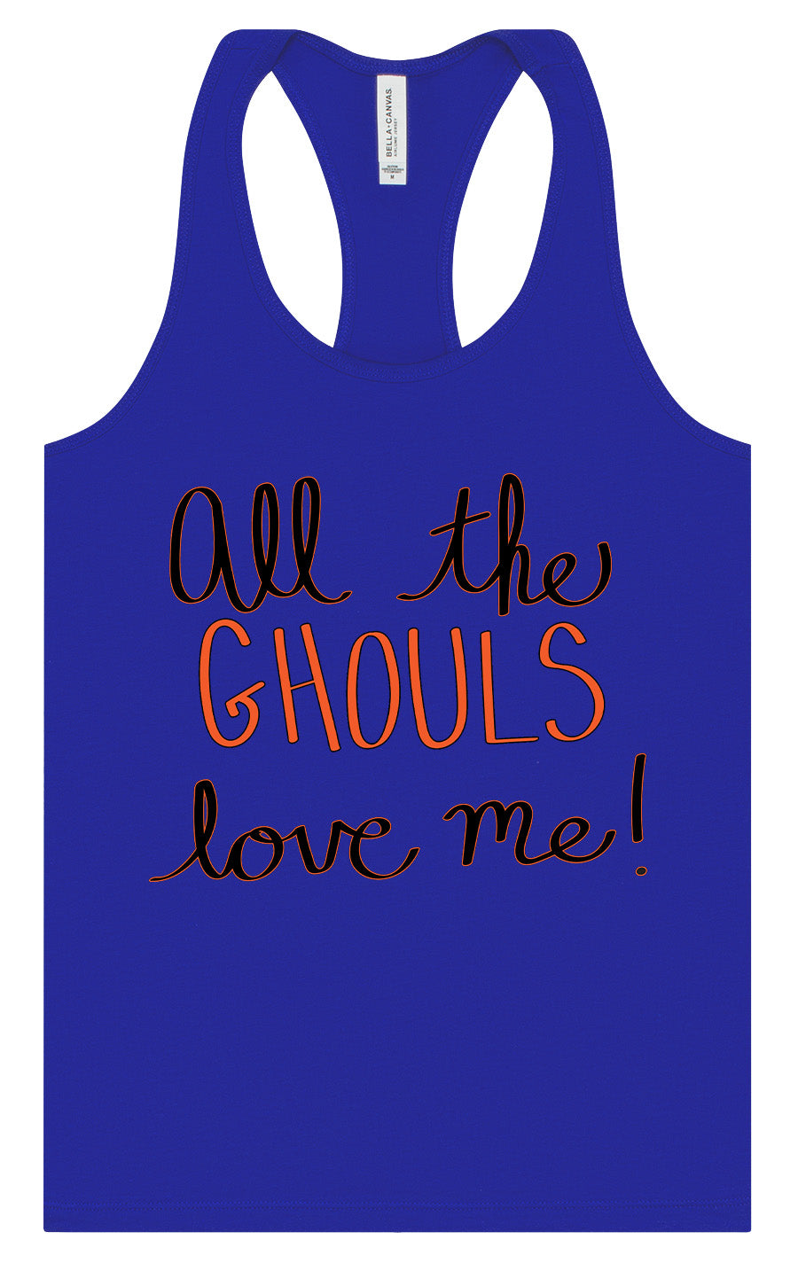 All the Ghouls Love Me Women's Racerback Tank