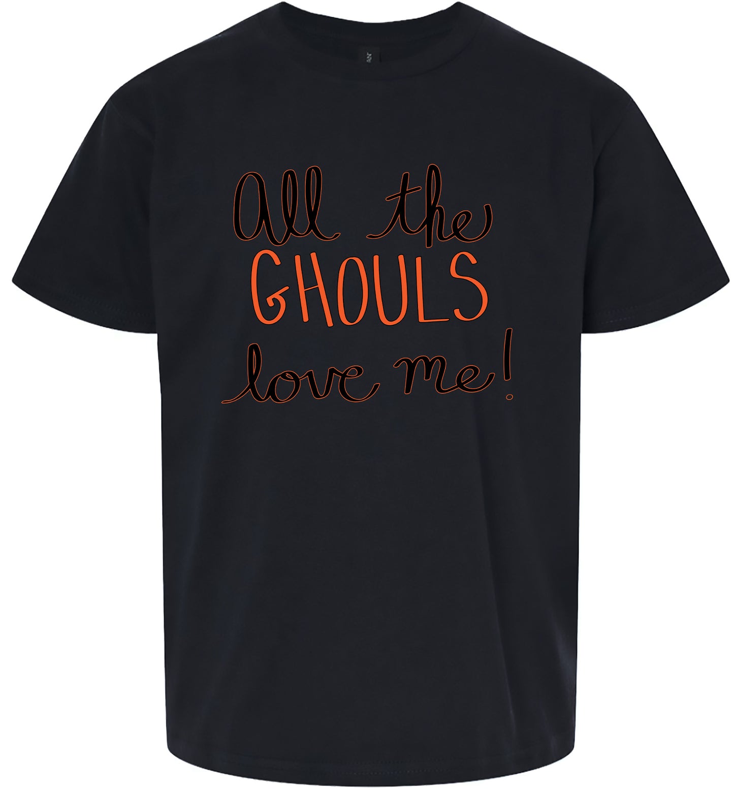 All the Ghouls Love Me Children's Gildan Soft Shirt