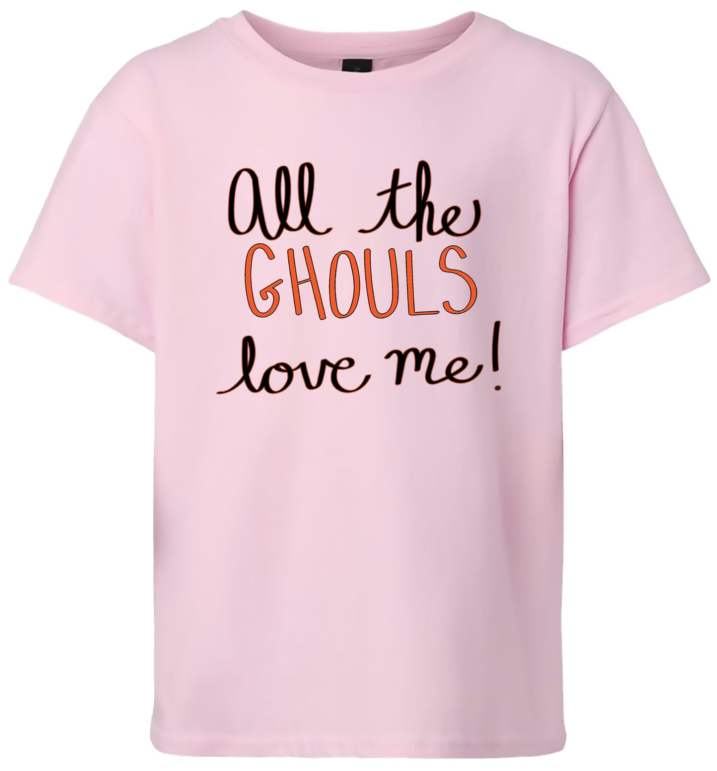 All the Ghouls Love Me Children's Gildan Soft Shirt