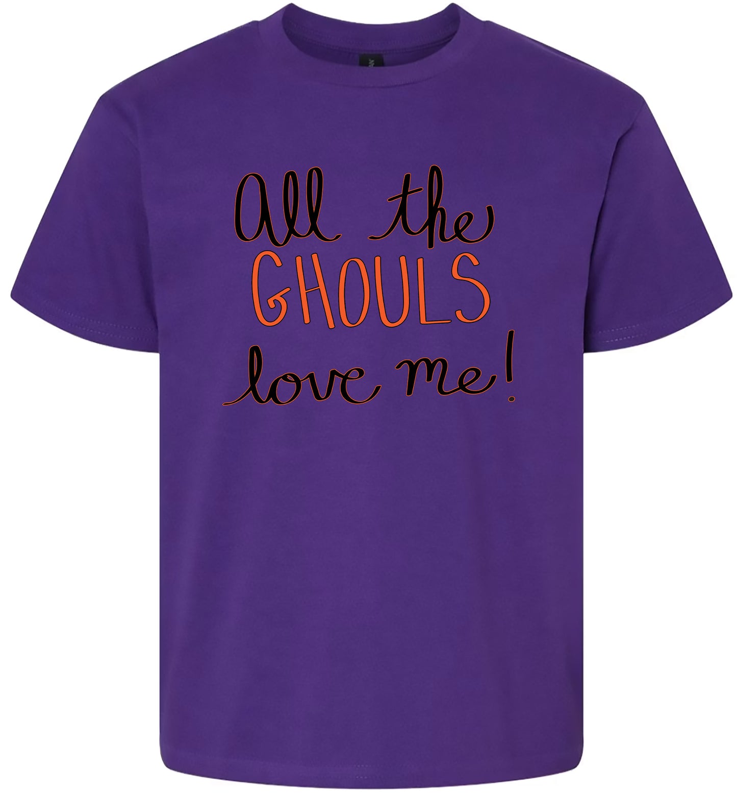 All the Ghouls Love Me Children's Gildan Soft Shirt