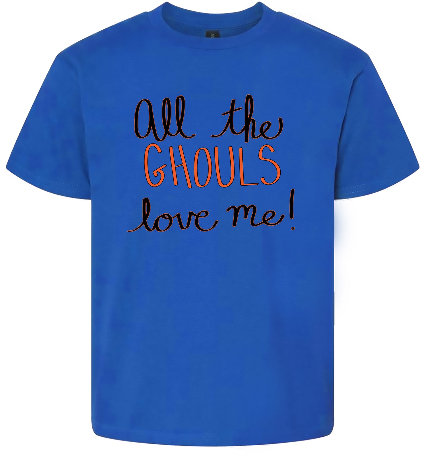 All the Ghouls Love Me Children's Gildan Soft Shirt