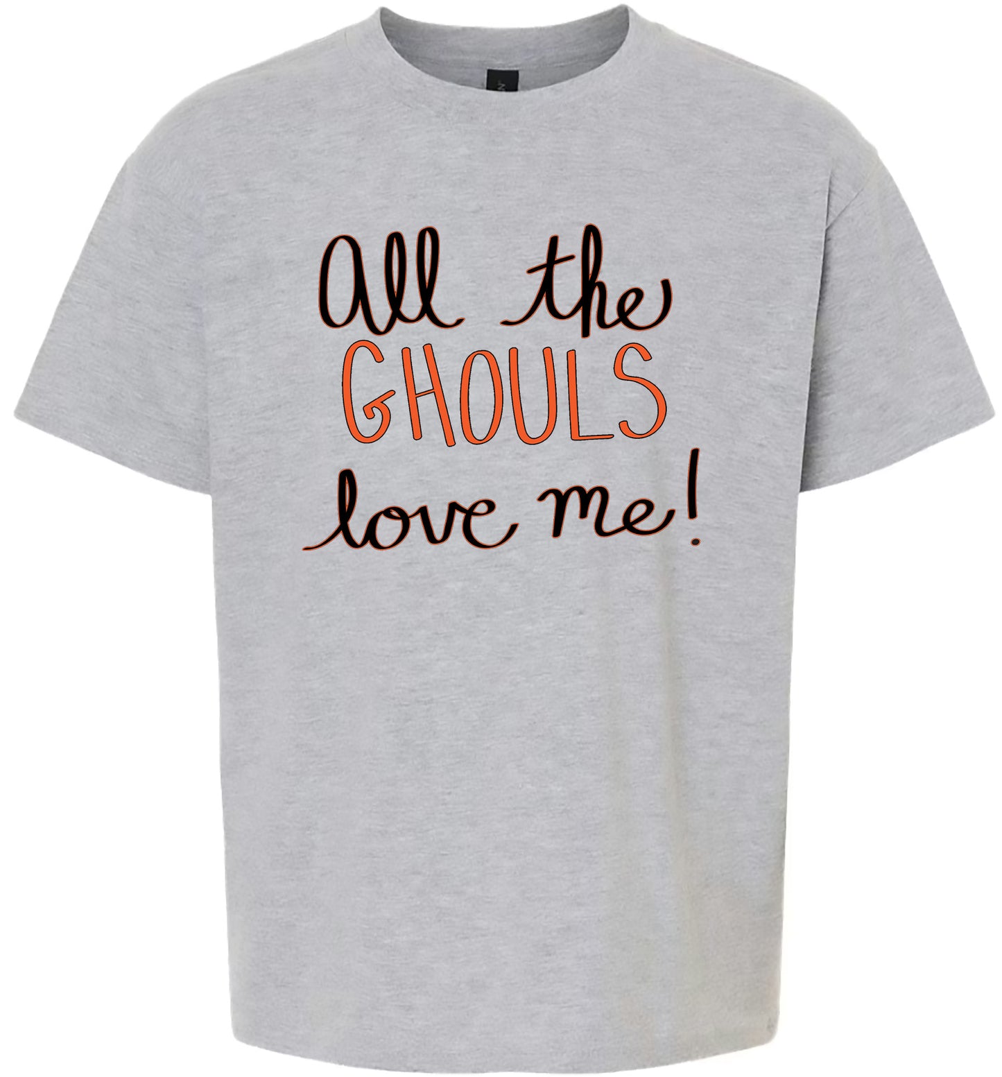 All the Ghouls Love Me Children's Gildan Soft Shirt