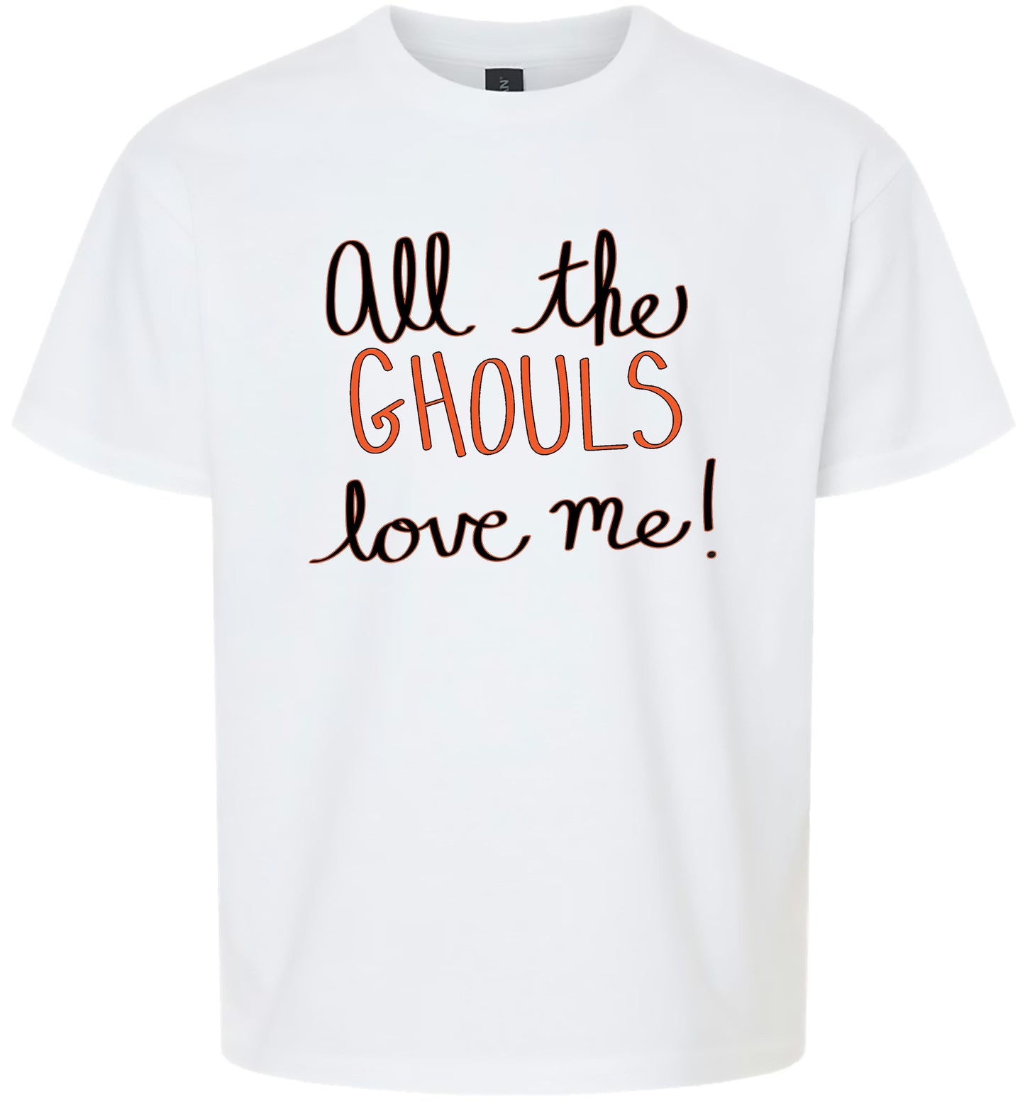 All the Ghouls Love Me Children's Gildan Soft Shirt