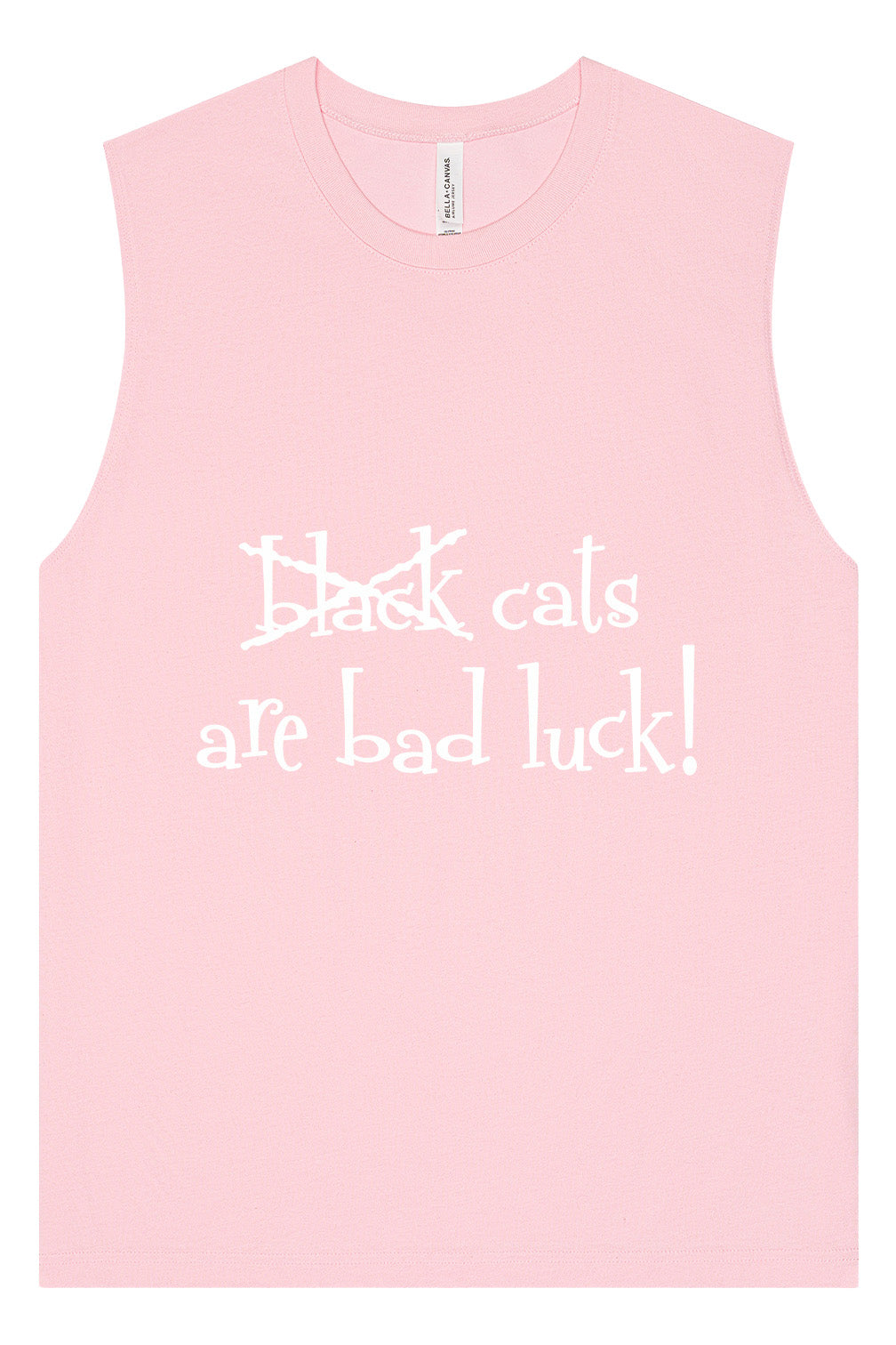 Black Cats are Bad Luck Muscle Tank